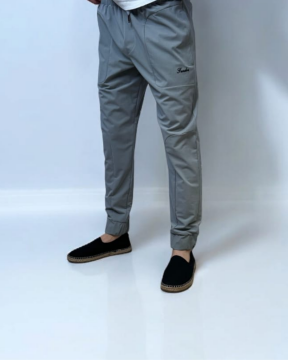 Fendre Lastikli Jogger Pantolon - Gri