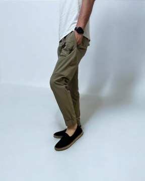 Fendre Lastikli Jogger Pantolon - Kum