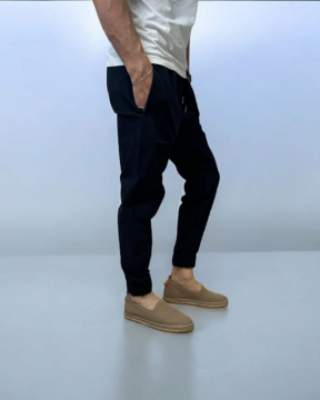 Fendre Lastikli Jogger Pantolon - Lacivert