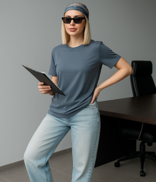 Fendre Femme Premium Tişört