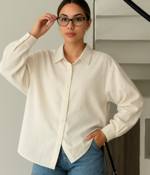 Fendre Oversize Gömlek